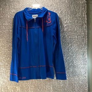 NHL New York Rangers "Rink Side Collection" Sweatshirt Size Large Cotton Polyest